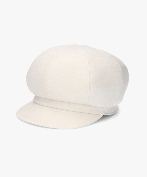 OVERRIDE（オーバーライド）の「OVERRIDE  LINEN LIKE CASQUETTE / オーバーライド（キャスケット・メンズ・ブラック/ダークグレー/アイボリー・60cm/58cm）」の22枚目の写真