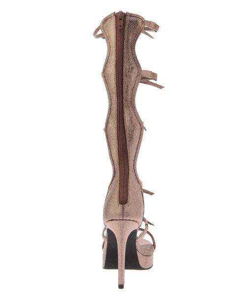 EVRIS（エヴリス）の「リボンストラップロングヒールサンダル（サンダル・レディース・ブラウン/ブラック・LARGE/MEDIUM/SMALL）」の22枚目の写真