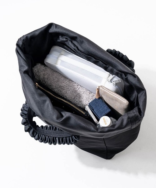 HAYNI（ヘイニ）の「Lifuka Nylon L リフカナイロン Lサイズ【第2世代・改良版】（トートバッグ・レディース・ブラック・FREE）」の14枚目の写真