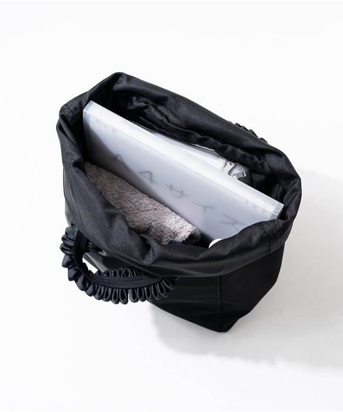 HAYNI（ヘイニ）の「Lifuka Nylon L リフカナイロン Lサイズ【第2世代・改良版】（トートバッグ・レディース・ブラック・FREE）」の13枚目の写真