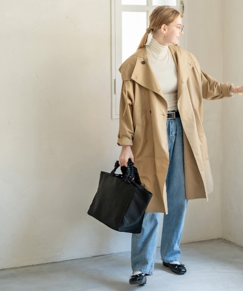 HAYNI（ヘイニ）の「Lifuka Nylon L リフカナイロン Lサイズ【第2世代・改良版】（トートバッグ・レディース・ブラック・FREE）」の16枚目の写真