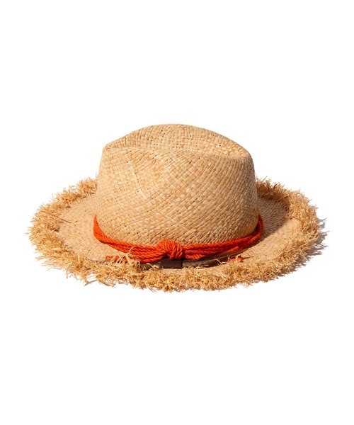 glamb(グラム)の「Fringe Straw Hat / フリンジストローハット(ハット・メンズ・ベージュ・FREE)」の6枚目の写真