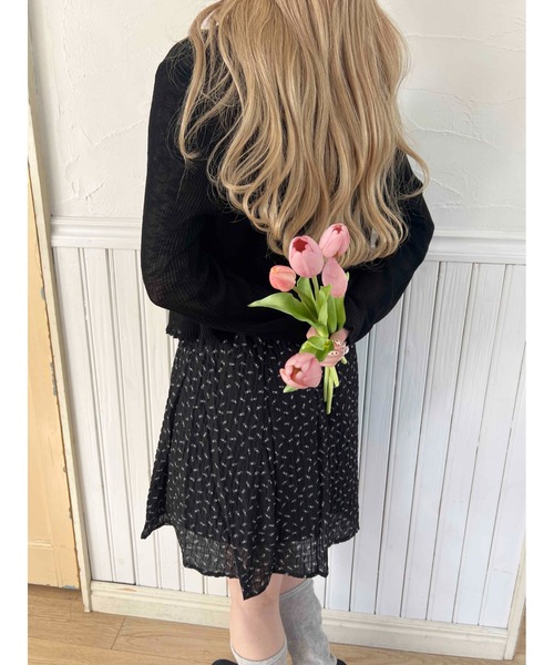 PHILLY（フィリー）の「【PHILLY】シアーカーディガン（カーディガン/ボレロ・レディース・ピンク/ホワイト/ブラック・FREE）」の15枚目の写真