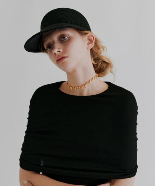 kiehtova(キエトヴァ)の「【kiehtova】SHEER COVER TOPS/シアーカバートップス KTWR22 ※(Tシャツ/カットソー・レディース・ホワイト/ブラック・FREE)」の15枚目の写真