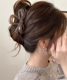 SHEPP | リボンヘアクリップ(バレッタ/ヘアクリップ)