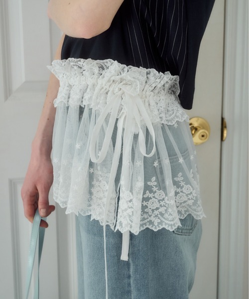 セール】レースラップスカート/lace wrap skirt（スカート