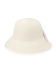 grove | ウォッシャブルスリットリボンハット【手洗い可・UVカット・サイズ調整可】(ハット)