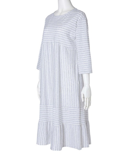 KID BLUE　新品同様　美品　ルームウェア　セットアップ　ブルー　ボーダー KID BLUE 新品同様 美品 ルームウェア セットアップ ブルー ボーダー