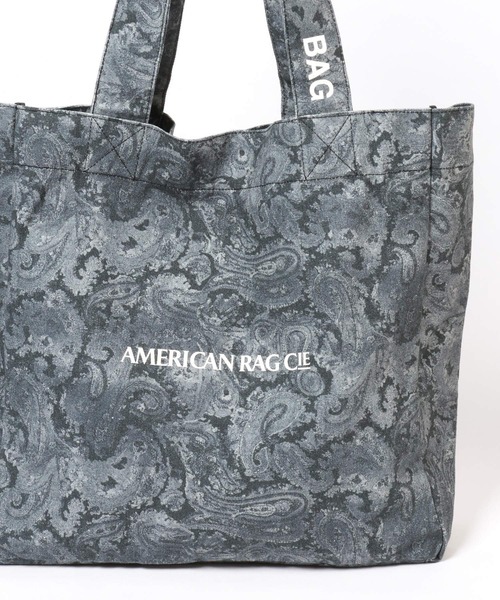 AMERICAN RAG CIE（アメリカンラグシー）の「【AMERICAN RAG CIE】ペイズリートート（トートバッグ・レディース・ブラック/レッド・FREE）」の7枚目の写真
