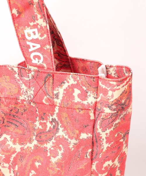 AMERICAN RAG CIE（アメリカンラグシー）の「【AMERICAN RAG CIE】ペイズリートート（トートバッグ・レディース・ブラック/レッド・FREE）」の10枚目の写真
