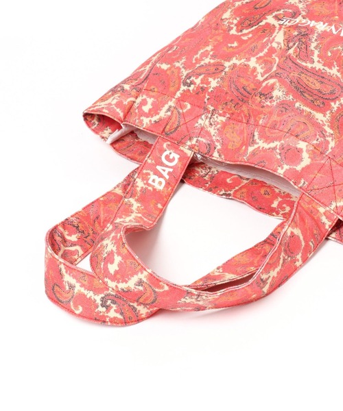 AMERICAN RAG CIE（アメリカンラグシー）の「【AMERICAN RAG CIE】ペイズリートート（トートバッグ・レディース・ブラック/レッド・FREE）」の13枚目の写真