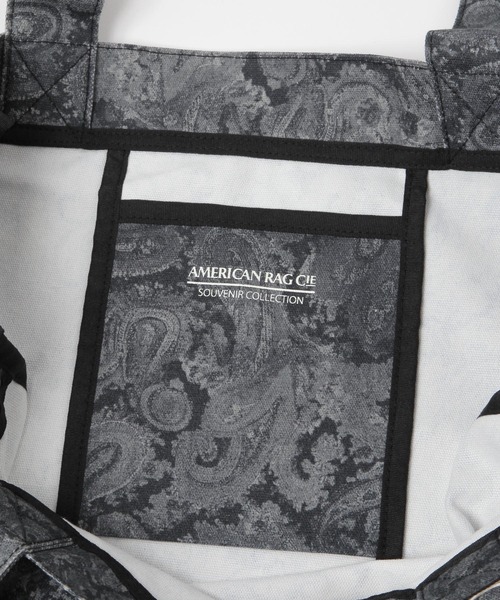 AMERICAN RAG CIE（アメリカンラグシー）の「【AMERICAN RAG CIE】ペイズリートート（トートバッグ・レディース・ブラック/レッド・FREE）」の18枚目の写真