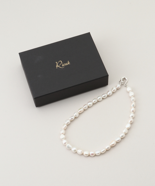 専用美品＜Rieuk（リューク）＞White Keshi Pearl ネックレス White Keshi Pearl Necklace Rieuk リューク