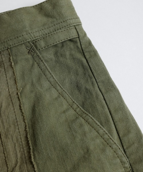 FDMTL（ファンダメンタル）の「FDMTL/ファンダメンタル/OBI CENTER STRIPE PANTS RINSE（その他パンツ・メンズ・カーキ・34inch/32inch/30inch/28inch）」の4枚目の写真