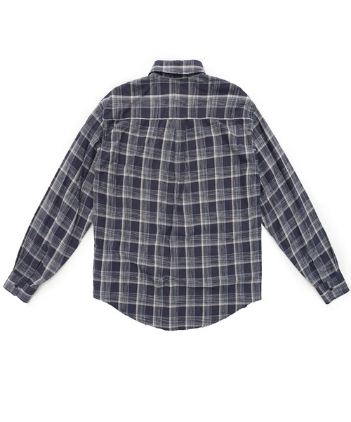 MASONPRINCE(メイソンプリンス)の「オーバーサイズ パッチデザイン レトロチェック柄 シャツ CS2153【MASONPRINCE】(シャツ/ブラウス・メンズ・ブルー系その他/レッド系その他・L/M/S)」の14枚目の写真