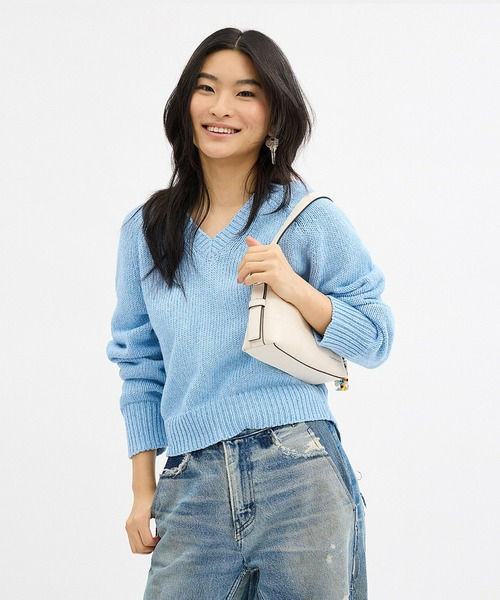 Coachtopia(コーチトピア)の「オルター/エゴ スモール ショルダー バッグ・チェッカーボード アップクラフト レザー(ショルダーバッグ・レディース・ホワイト系その他/ブラック系その他/ピンク系その他/マルチ/ブラウン系その他・ONE)」の11枚目の写真