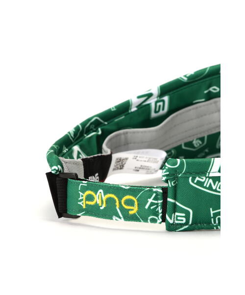 セール】【PING APPAREL】総柄プリントバイザー ＜ACCESSORIES