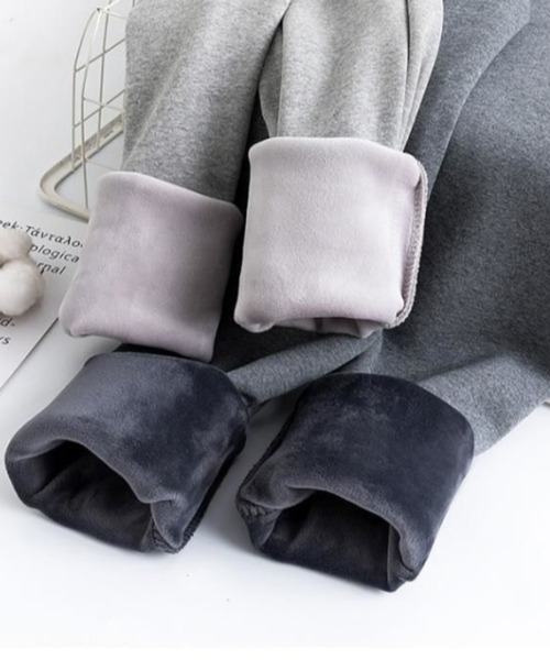 Mela（メラ）の「【マタニティ】裏ボアレギンス（レギンス/スパッツ・レディース・ライトグレー・L）」の11枚目の写真