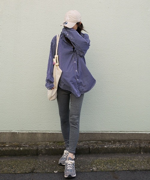 Mela（メラ）の「【マタニティ】裏ボアレギンス（レギンス/スパッツ・レディース・ライトグレー・L）」の20枚目の写真