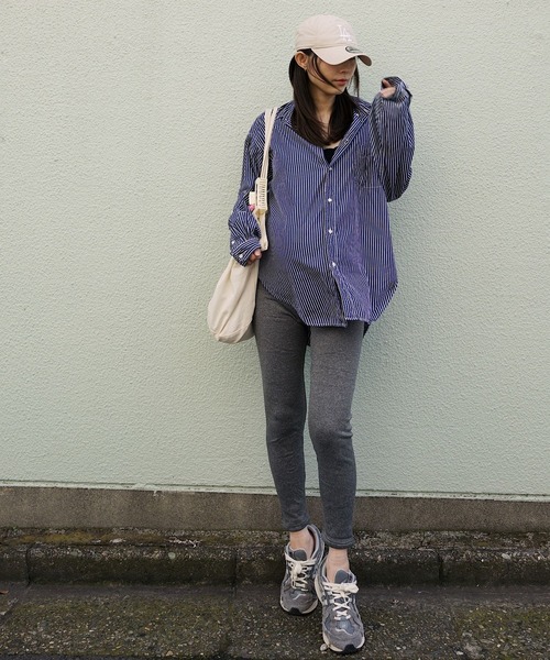 Mela（メラ）の「【マタニティ】裏ボアレギンス（レギンス/スパッツ・レディース・ライトグレー・L）」の22枚目の写真