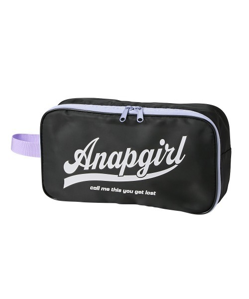セール】【ANAPGiRL（アナップガール）】ラウンドシューズケース