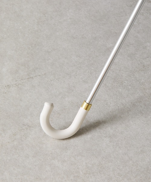 COLONY 2139（コロニートゥーワンスリーナイン）の「UVペールトライカラー55cm折傘（折りたたみ傘・レディース・グレー/ベージュ・FREE）」の11枚目の写真