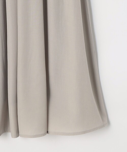 MICO COULIER(ミコクリエ)の「デザインヨーク切替ギャザースカート(スカート・レディース・グレイッシュベージュ/ネイビー・38/36)」の15枚目の写真