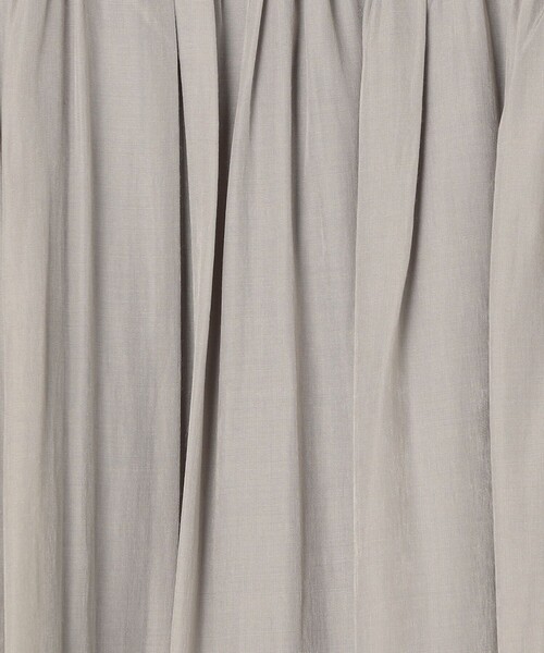 MICO COULIER(ミコクリエ)の「デザインヨーク切替ギャザースカート(スカート・レディース・グレイッシュベージュ/ネイビー・38/36)」の16枚目の写真