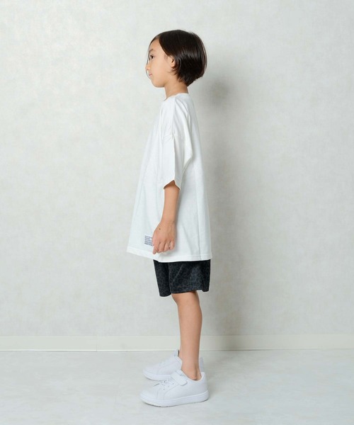 セール】キッズ レオパード柄 半袖セットアップ（Tシャツ