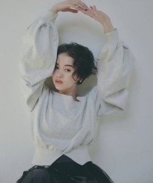 NOTREemor | volume tuck off shoulder trainer(スウェット)