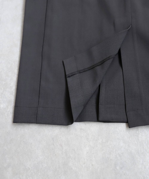 antiqua(アンティカ)の「ダブルジャケット(ノーカラージャケット・レディース・ブラック/グレー・ONE SIZE)」の20枚目の写真