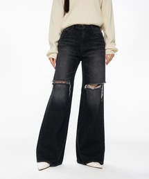 JNBY | Ripped Mopping Flared Jeans / ジーンズ(デニムパンツ)