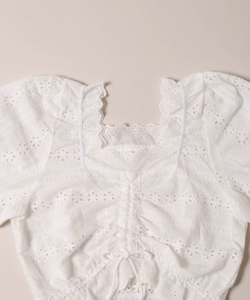 PHILLY(フィリー)の「【春夏仕様★】コットンレースブラウス(シャツ/ブラウス・レディース・ホワイト/ブラック・FREE)」の14枚目の写真