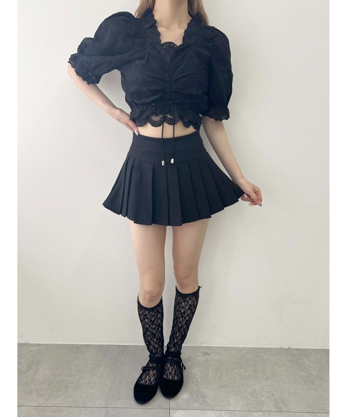 PHILLY(フィリー)の「【春夏仕様★】コットンレースブラウス(シャツ/ブラウス・レディース・ホワイト/ブラック・FREE)」の9枚目の写真