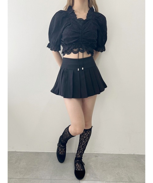 PHILLY(フィリー)の「【春夏仕様★】コットンレースブラウス(シャツ/ブラウス・レディース・ホワイト/ブラック・FREE)」の10枚目の写真