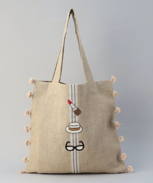 CITRUS（シトラス）の「【大草直子さんコラボ】CITRUS×RONEL×AMARC オリジナル刺繍トートバッグ（トートバッグ・レディース・ナチュラル・FREE）」の3枚目の写真