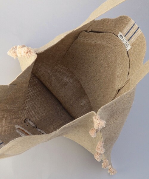 CITRUS（シトラス）の「【大草直子さんコラボ】CITRUS×RONEL×AMARC オリジナル刺繍トートバッグ（トートバッグ・レディース・ナチュラル・FREE）」の8枚目の写真