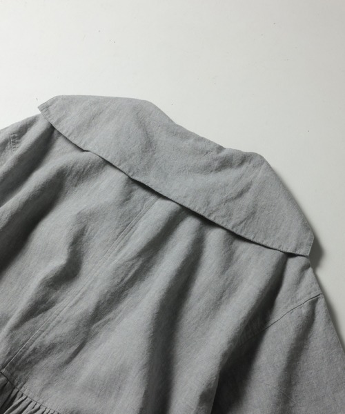 soulberry(ソウルベリー)の「セーラー襟のワンピース musubi(ワンピース・レディース・グレー・5L/4L/3L/LL/L/M)」の15枚目の写真