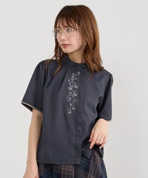 NICOLE CLUB | オリエンタル刺繍ブラウス(シャツ/ブラウス)