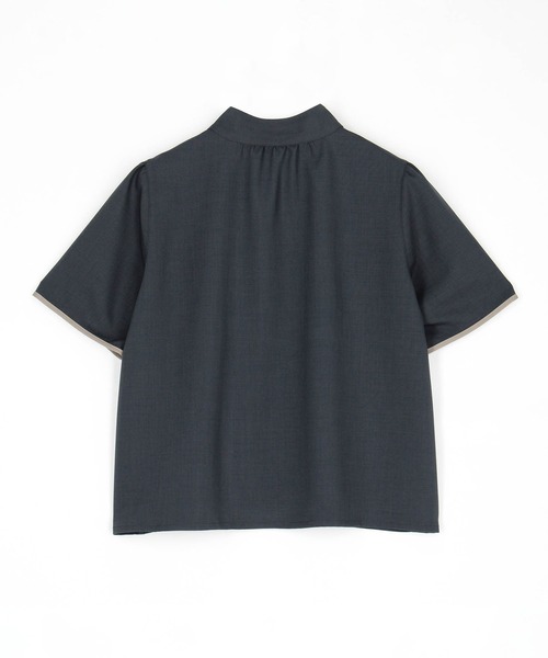 NICOLE CLUB(ニコル クラブ)の「オリエンタル刺繍ブラウス(シャツ/ブラウス・レディース・ネイビー/グリーン/オフホワイト・MEDIUM)」の17枚目の写真