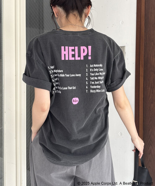 GOOD ROCK SPEED (グッドロックスピード) LOVE ME DO／BEATLES／Tシ GOOD ROCK SPEED〉BEATLES HELP Tシャツ（Tシャツ/カットソー