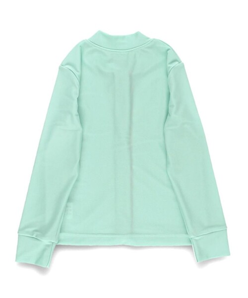 BRANSHES（ブランシェス）の「【水着/SWIM】長袖ラッシュガード（ラッシュガード・キッズ・ライトグリーン/ブラック・110/130/120/150/140/100/90）」の12枚目の写真