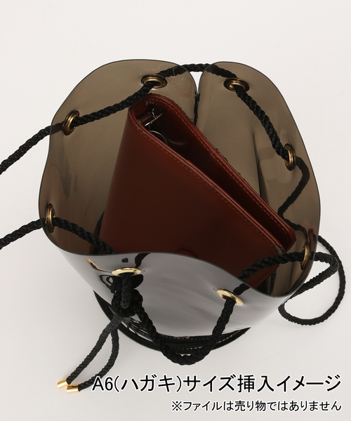 VICE VERSA(バイスバース)の「【VICE VERSA/バイス ベルサ】クリアBAG(ショルダーバッグ・レディース・ホワイト/ブラック・FREE)」の8枚目の写真