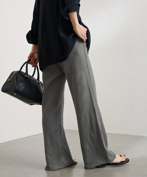 FRAMeWORK（フレームワーク）の「≪追加≫GREYCHORD/グレーコード 別注 LENA パンツ（スウェットパンツ・レディース・グレー/ホワイト系その他・FREE）」の5枚目の写真