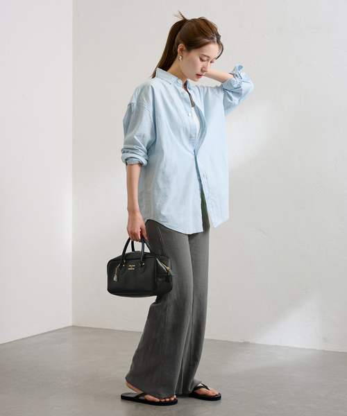 FRAMeWORK（フレームワーク）の「≪追加≫GREYCHORD/グレーコード 別注 LENA パンツ（スウェットパンツ・レディース・グレー/ホワイト系その他・FREE）」の10枚目の写真