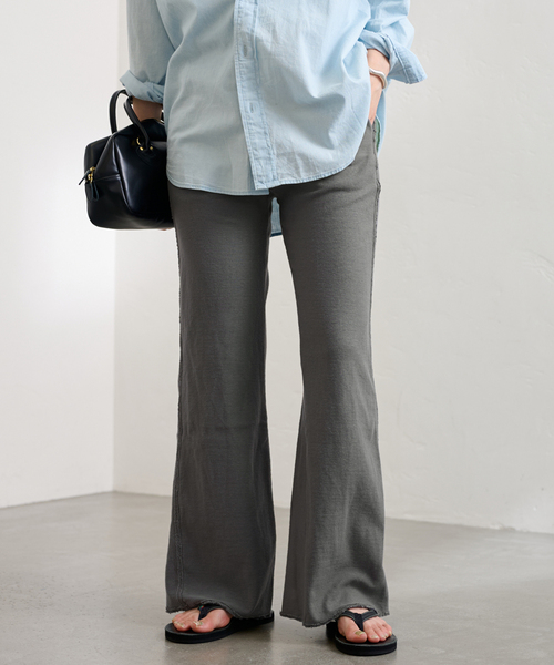 FRAMeWORK（フレームワーク）の「≪追加≫GREYCHORD/グレーコード 別注 LENA パンツ（スウェットパンツ・レディース・グレー/ホワイト系その他・FREE）」の13枚目の写真