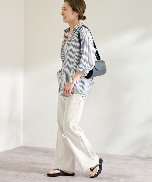 FRAMeWORK（フレームワーク）の「≪追加≫GREYCHORD/グレーコード 別注 LENA パンツ（スウェットパンツ・レディース・グレー/ホワイト系その他・FREE）」の20枚目の写真