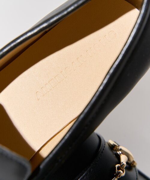 AMERICAN HOLIC（アメリカンホリック）の「ビット付きローファー（ローファー・レディース・ブラック・S/M/L）」の2枚目の写真