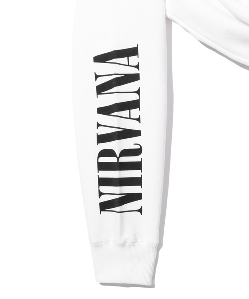 NIRVANA（ニルヴァーナ）の「NIRVANA/ニルヴァーナ/ NEVERMIND PARKA/コラボパーカー《メンズ・ウィメンズ・ユニセックス》（パーカー・メンズ・ホワイト・S/M/L/XL）」の3枚目の写真