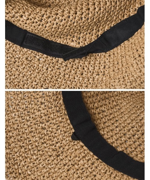 Re:EDIT（リエディ）の「シンプル細編みペーパーハット（ハット・レディース・ベージュ/グレイッシュベージュ/ライトベージュ・FREE）」の7枚目の写真